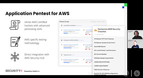 How HackerOne and AWS Security Hub Fortify Cloud Application Security