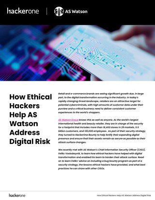 How Ethical Hackers Help AS Watson Address Digital Risk
